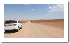 Fahrt von Sesriem nach Swakopmund - wieder mal unendliche Weite der Namib