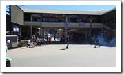 Einfahrt zum Busbahnhof Nuwara Eliya
